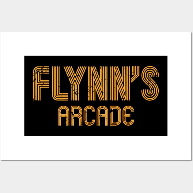 Flynn's Arcade 80s Retro Wall Art by armeenpowerputt